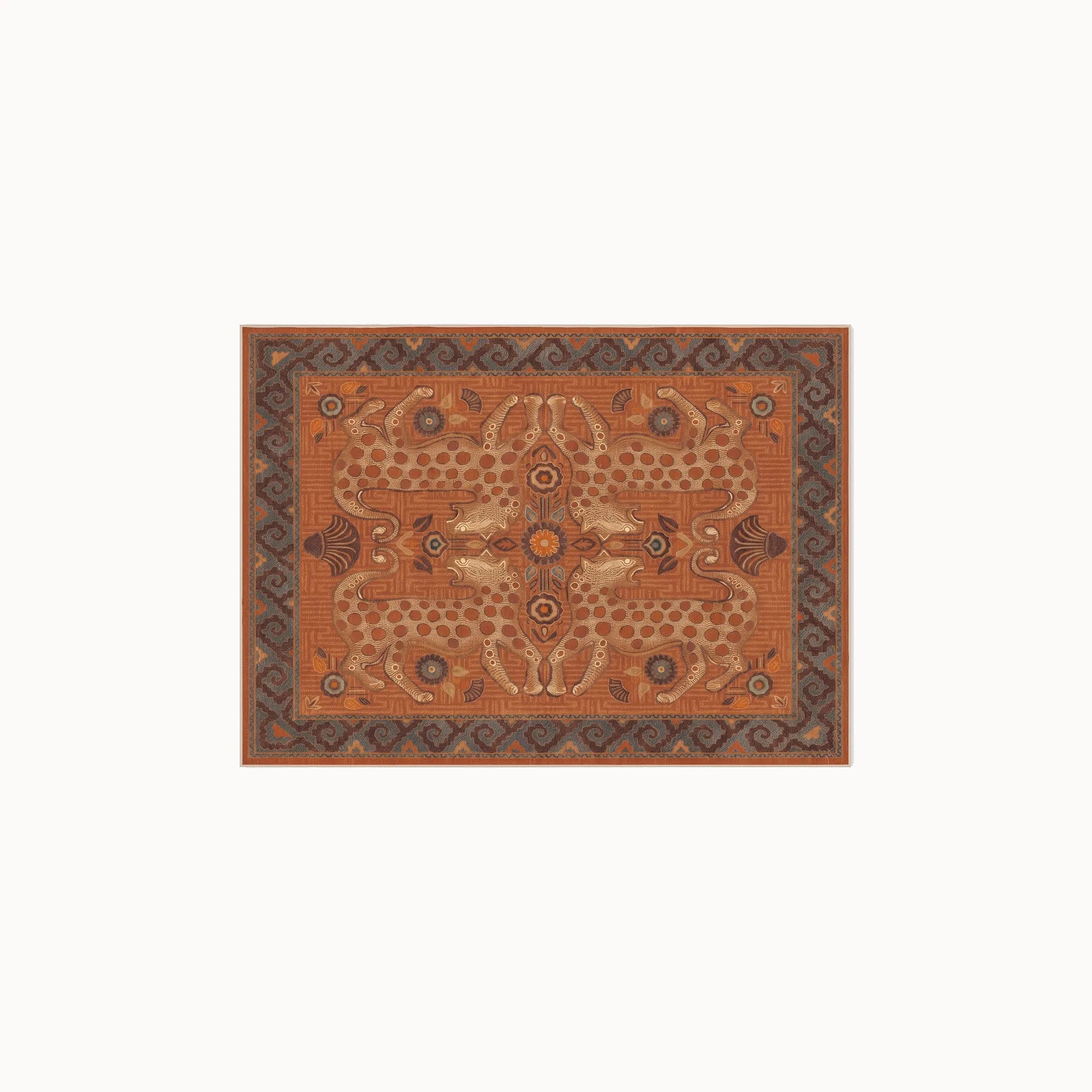 Eartha Terracotta Rug 3x5