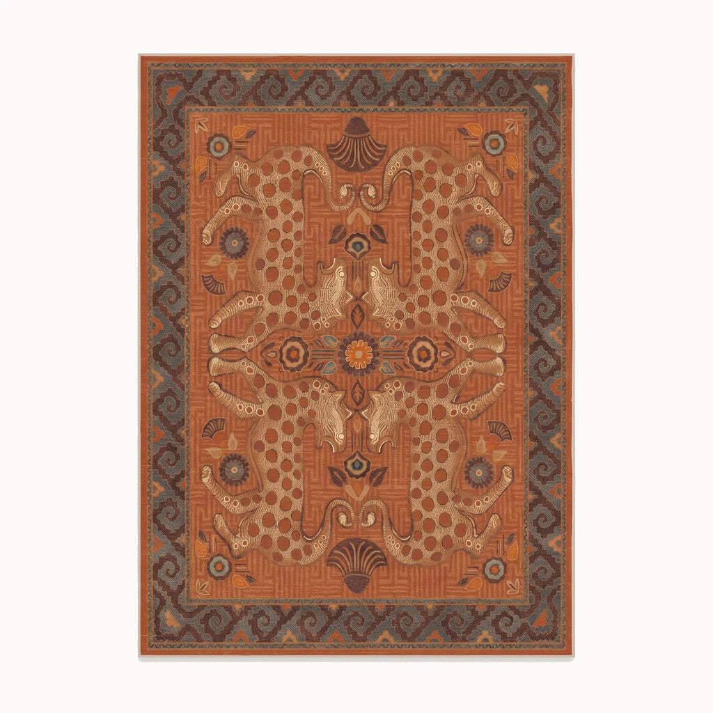 Eartha Terracotta Rug 8x10