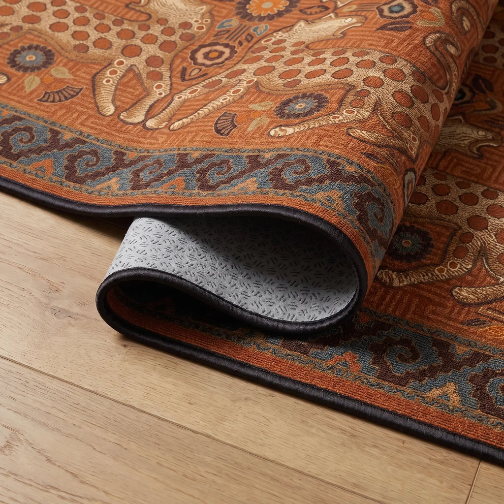 Eartha Terracotta Rug detail