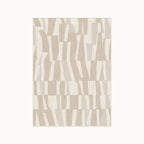 Enzo Beige and Ivory Rug 5x7