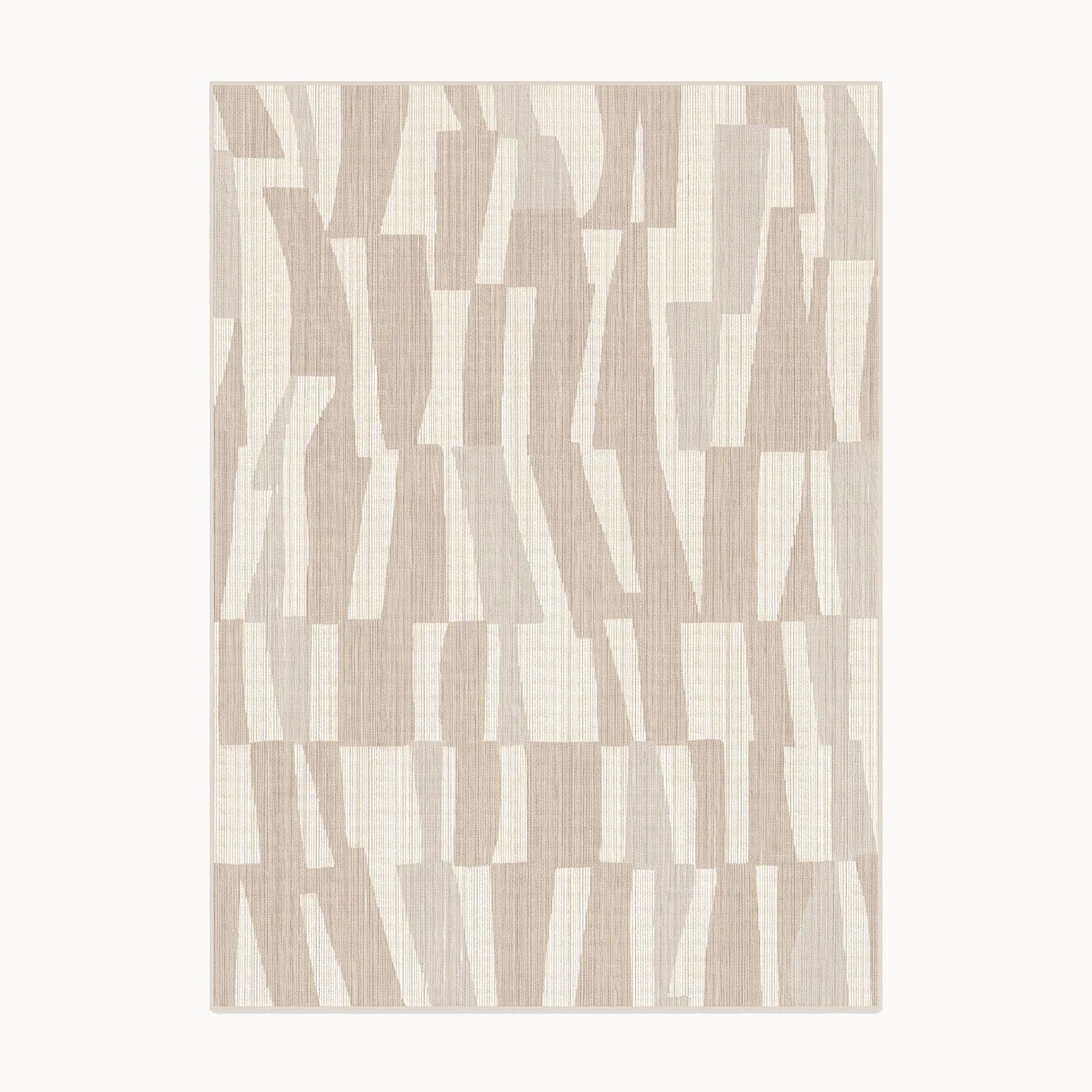Enzo Beige and Ivory Rug 8x10