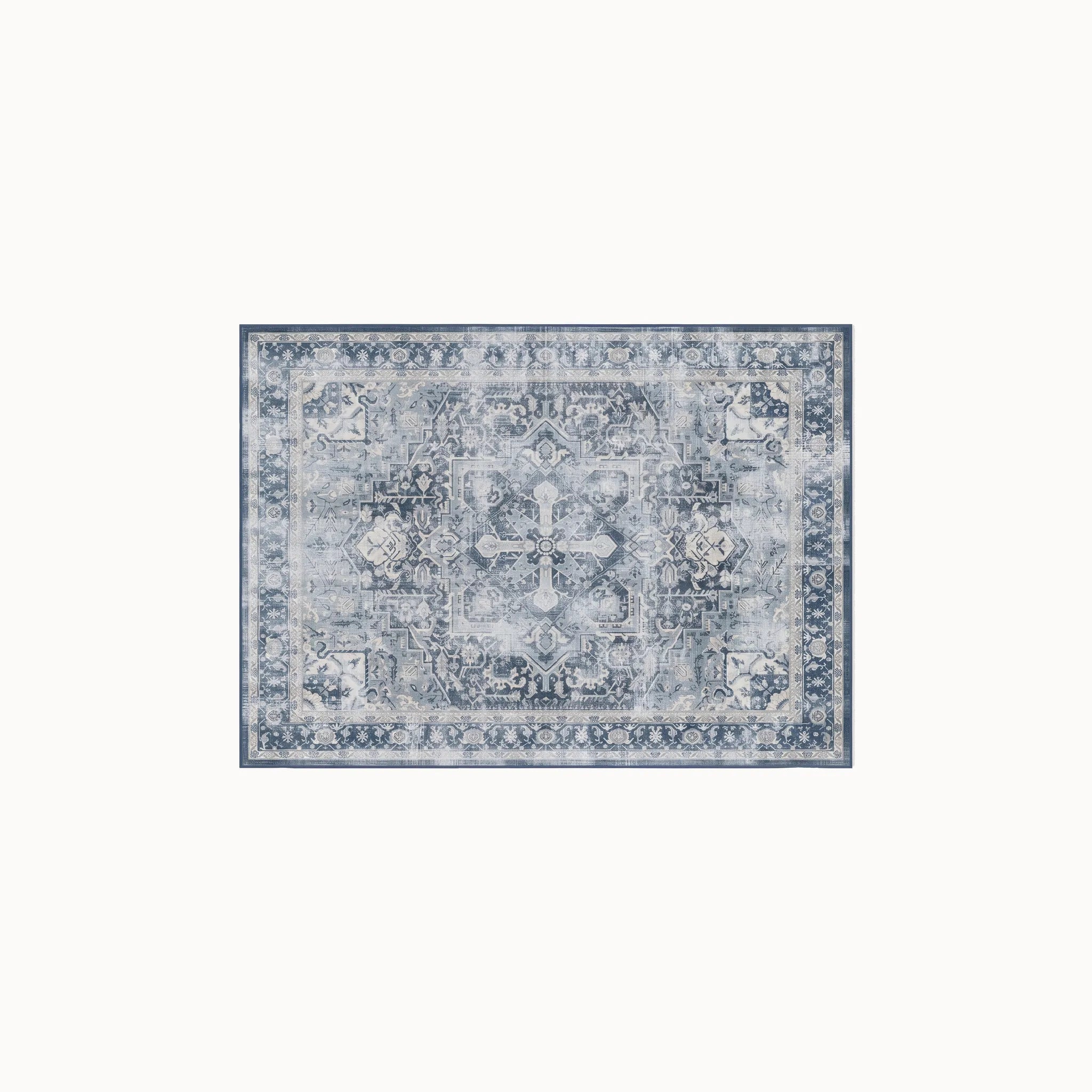 Kamran Admiral Blue Rug 3x5