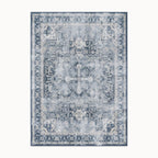 Kamran Admiral Blue Rug 8x10