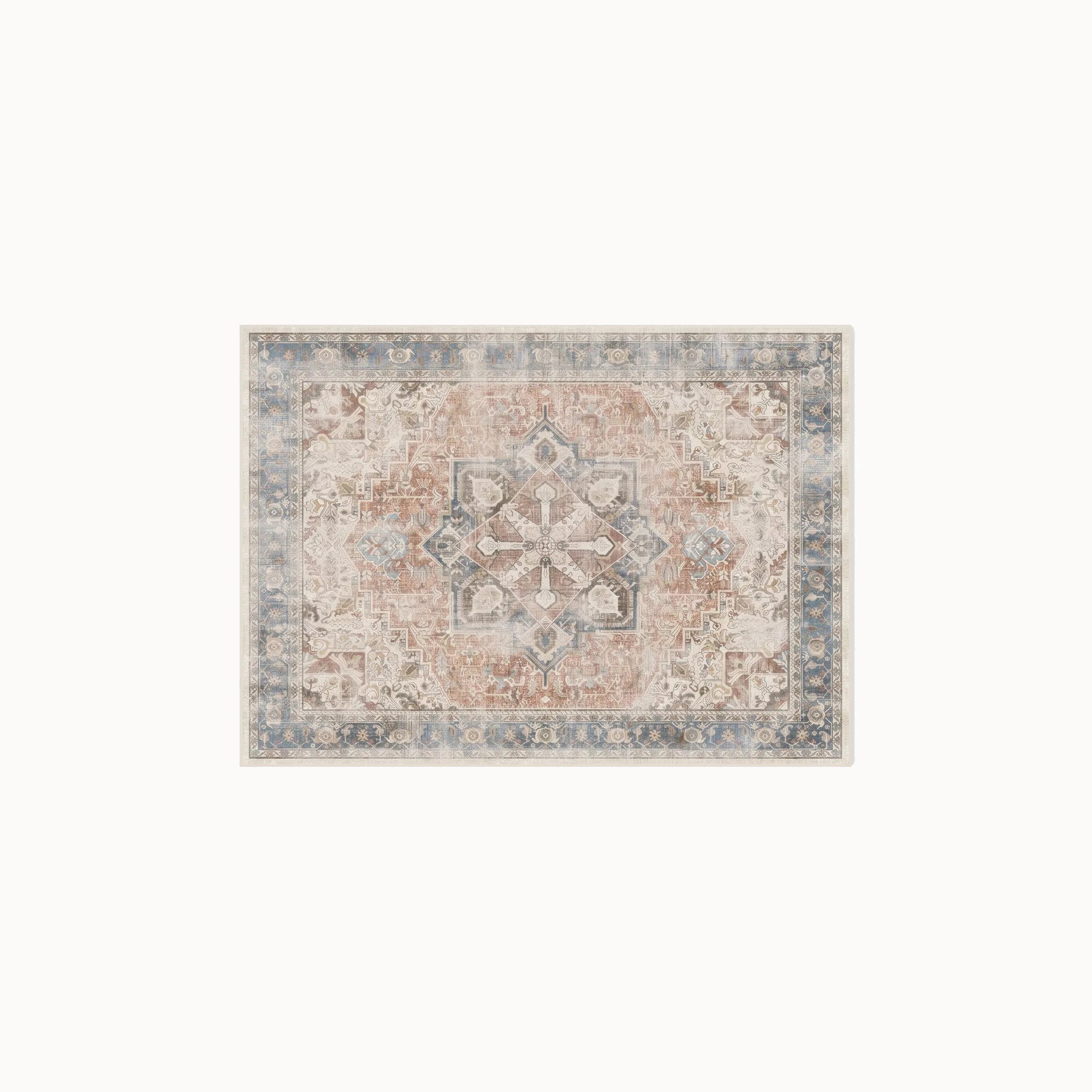 Kamran Coral Rug 3x5