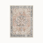 Kamran Coral Rug 5x7