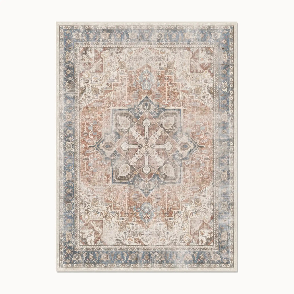 Kamran Coral Rug 8x10