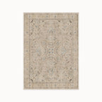 Kamran Ivory Opal Rug 5x7
