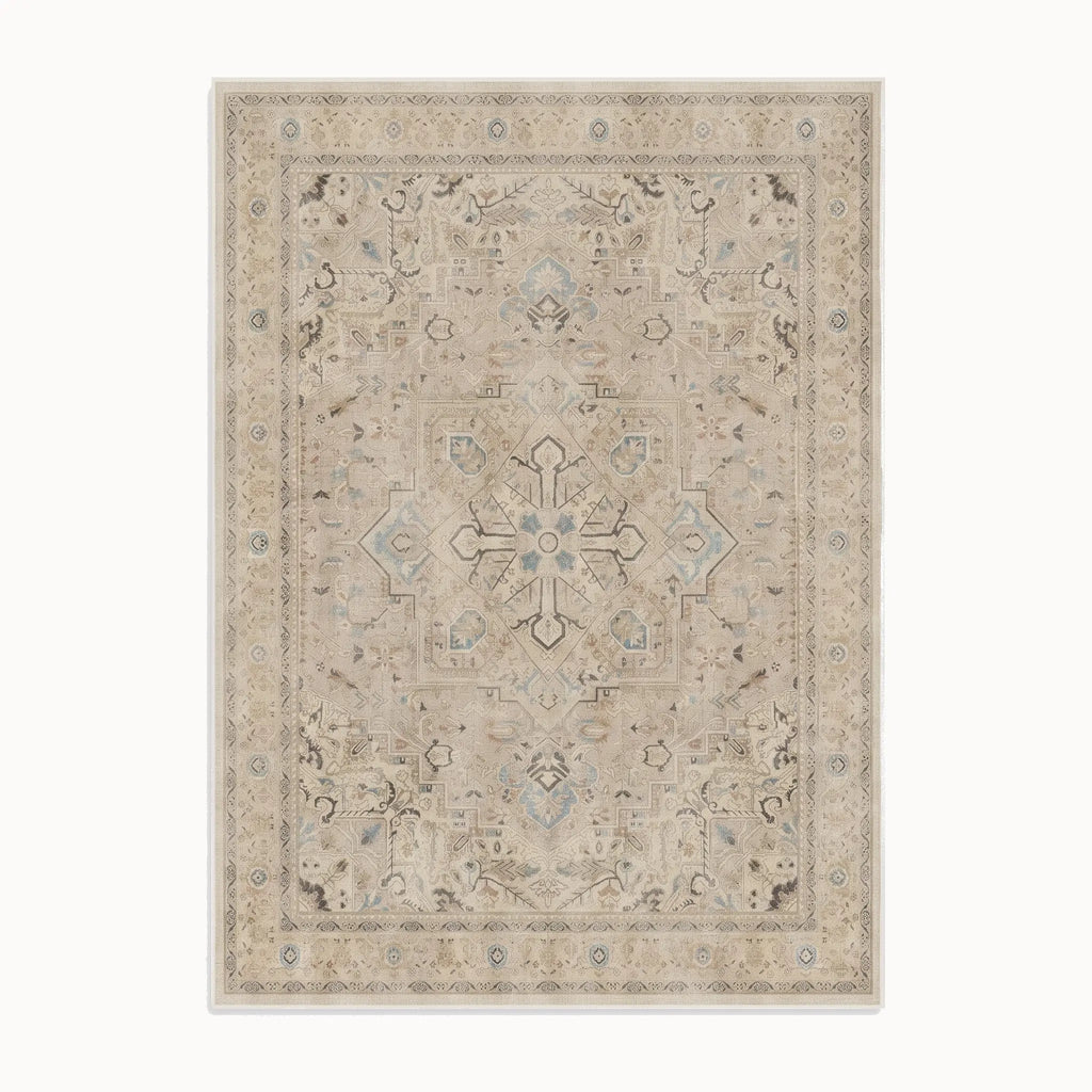 Kamran Ivory Opal Rug 8x10