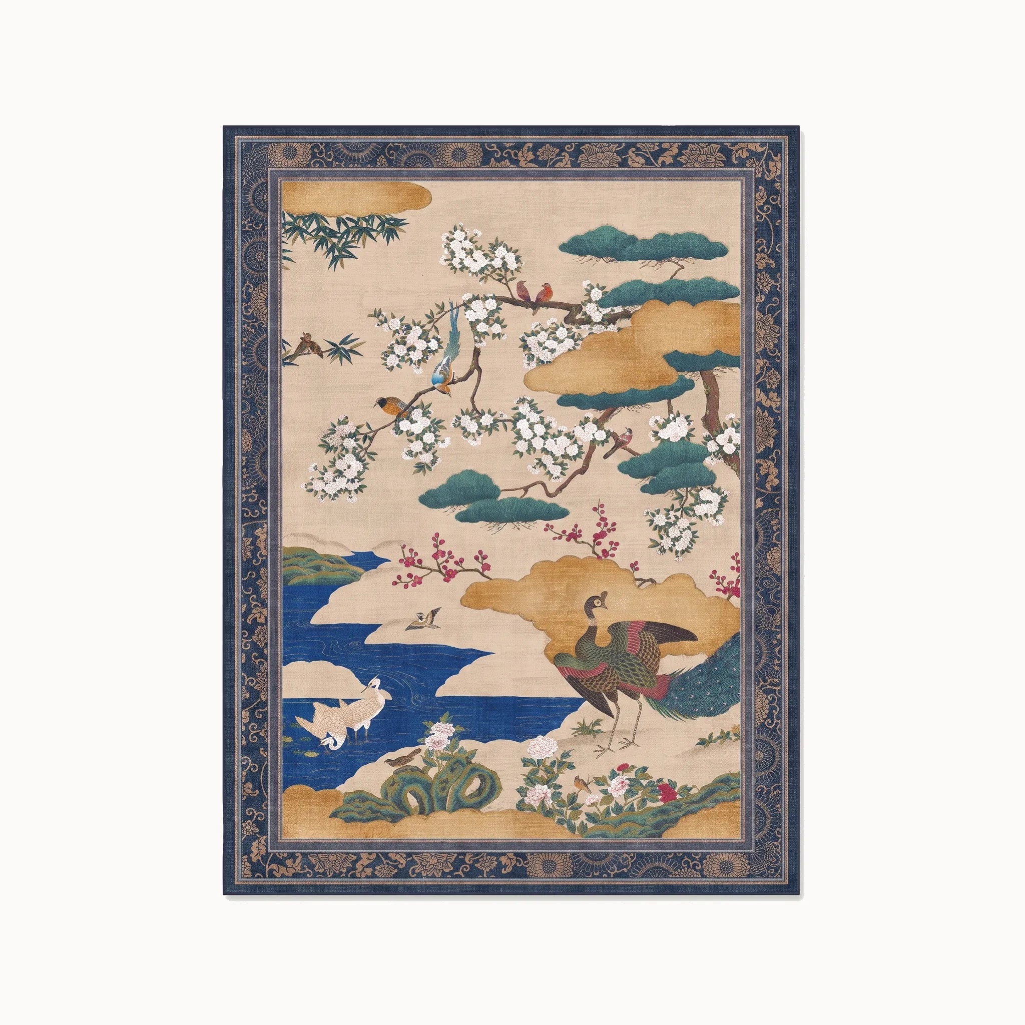 Kano Garden Multicolor Rug 5x7