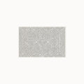 Labyrinth Black and Ivory Rug 3x5