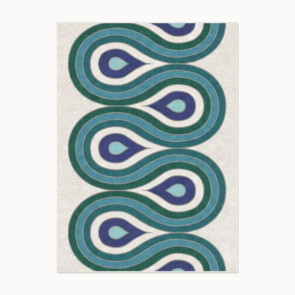 Milano Peacock Rug 8x10