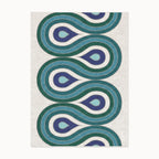 Milano Peacock Rug 8x10