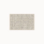 Montreal Beige and Lilac Rug in the 3 ft by 5 ft size