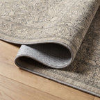 Montreal Natural Stone Rug folded corner detail