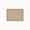 Orla Tan Rug in the 3 ft by 5 ft size