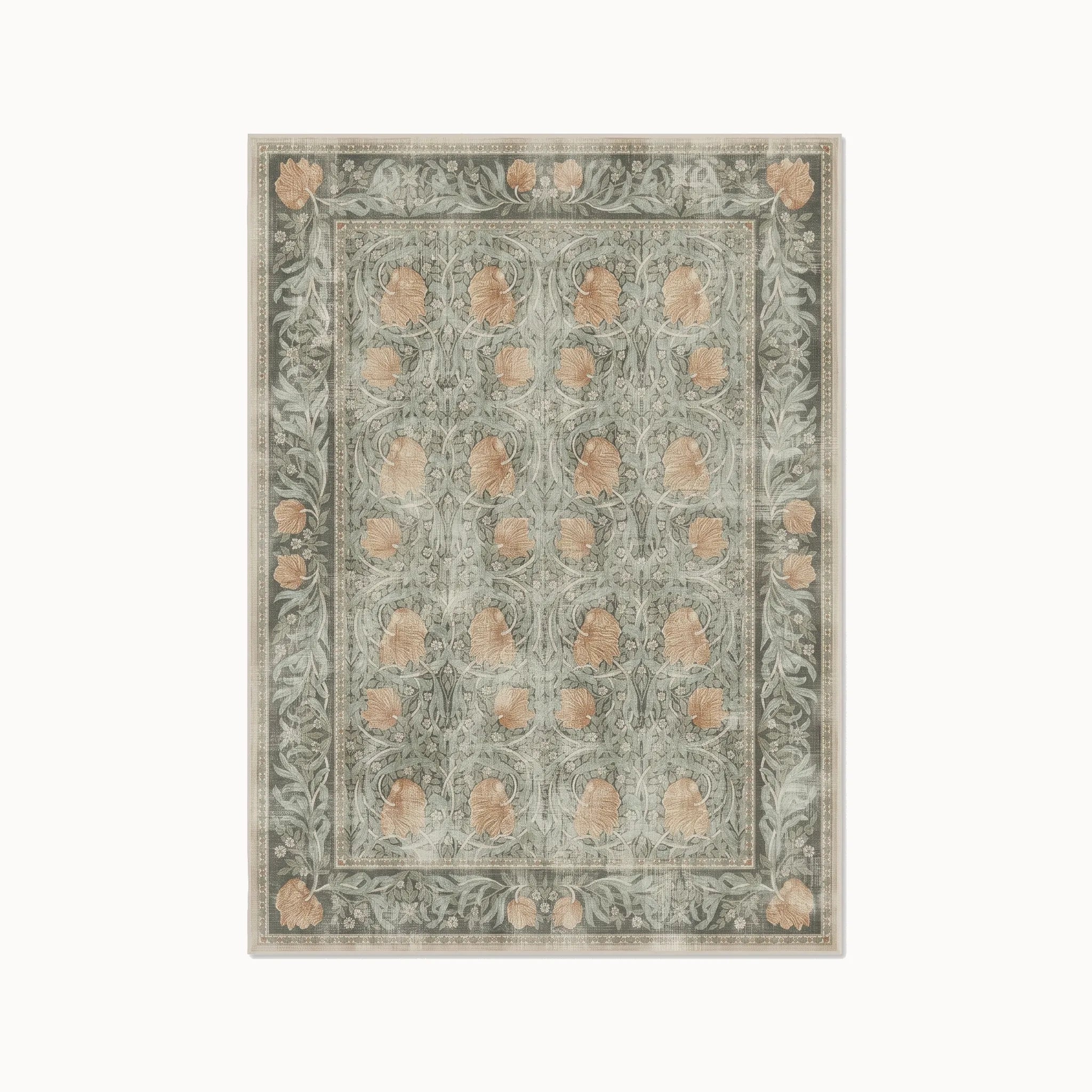 Pimpernel Jade Rug 5x7