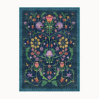 Protea Blue Rug 8x10
