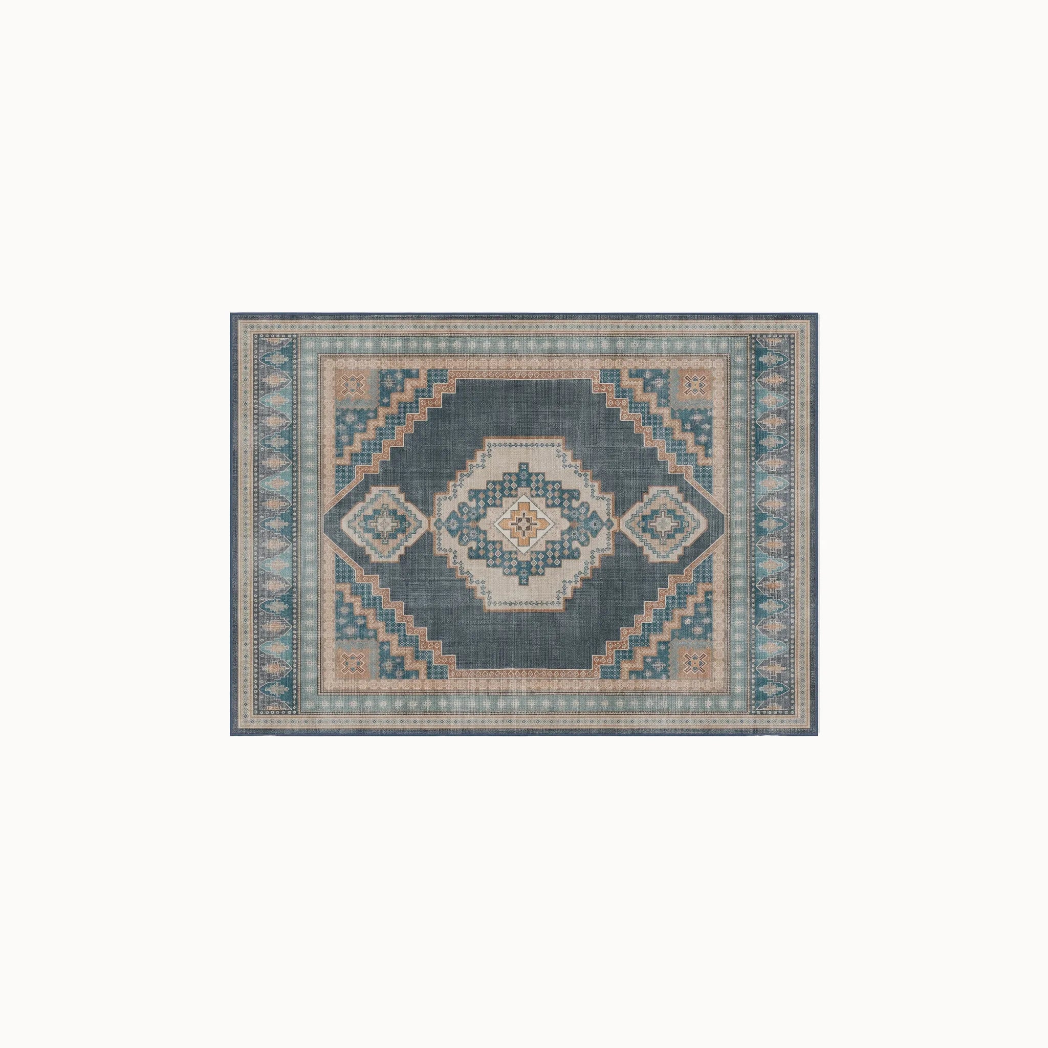 Rayne Soft Navy Rug 3x5