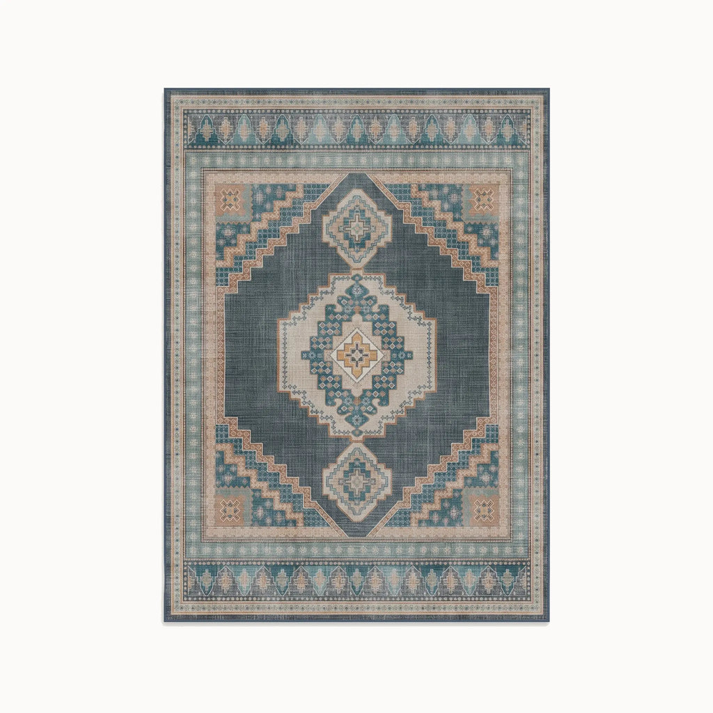 Rayne Soft Navy Rug 5x7
