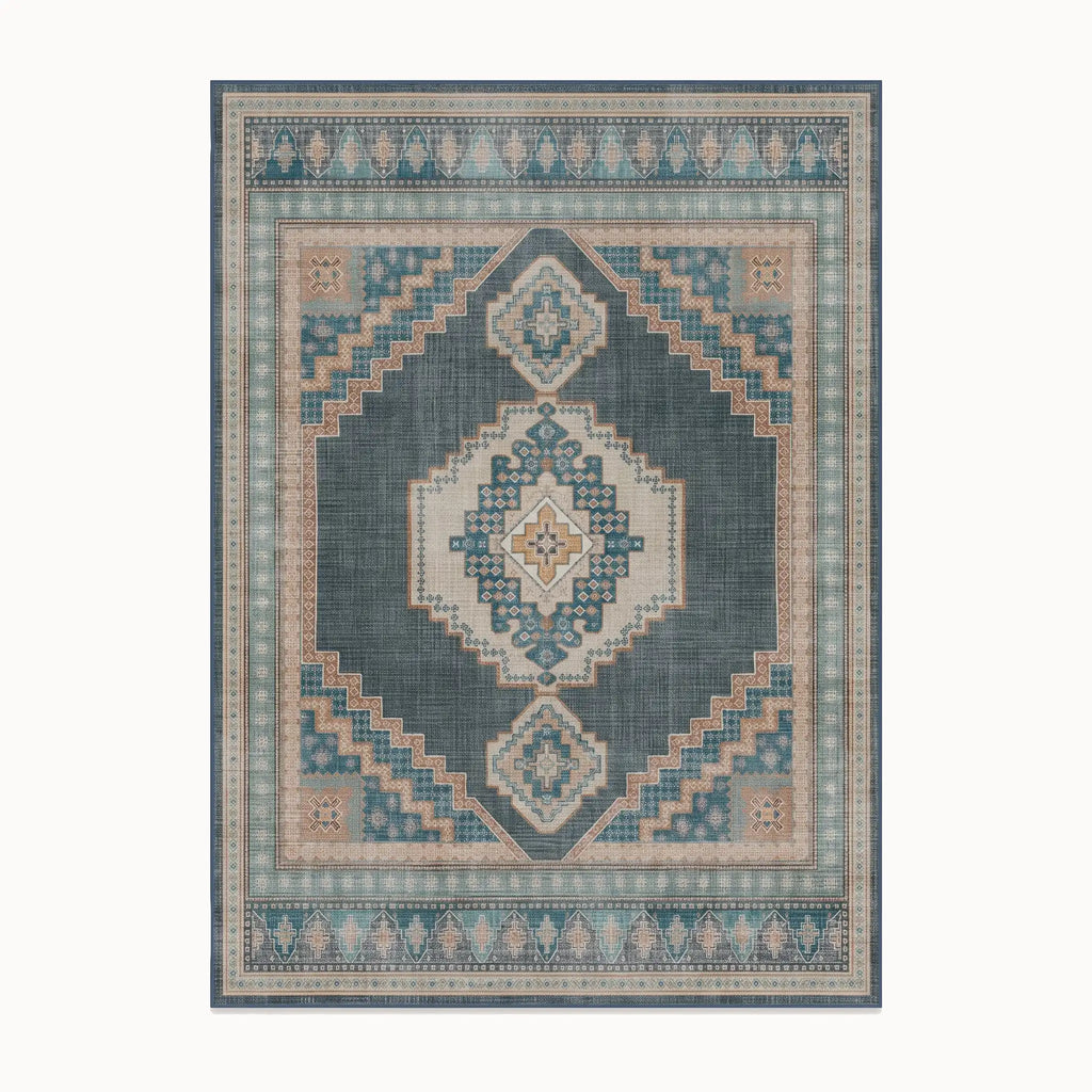 Rayne Soft Navy Rug 8x10