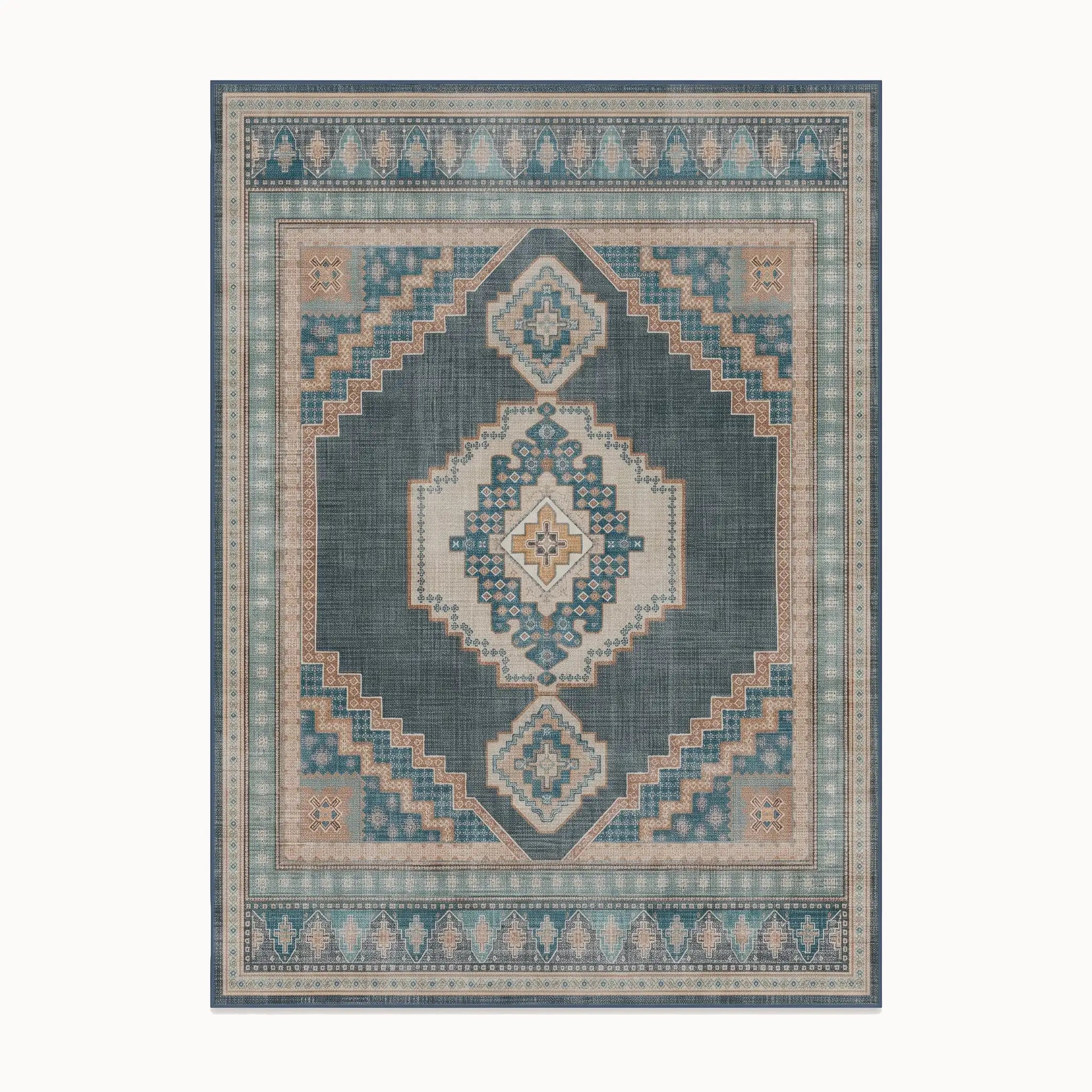 Rayne Soft Navy Rug 8x10