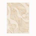 Sana Cream and Gold Rug 8x10