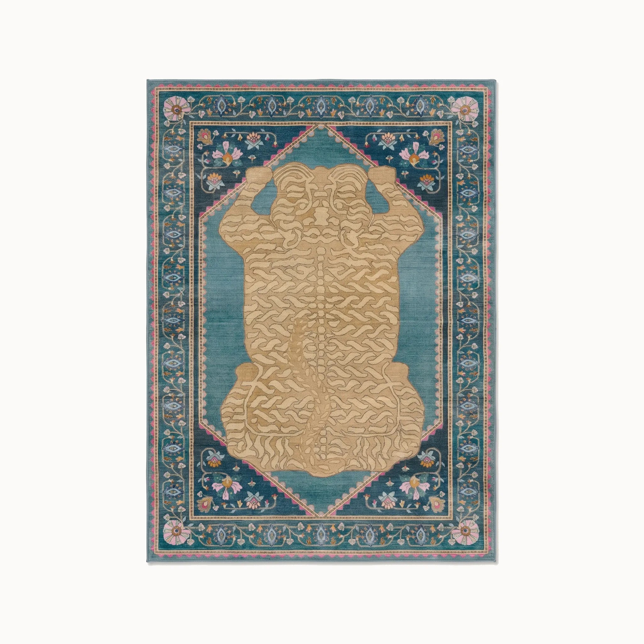 Tigris Blue Rug 5x7
