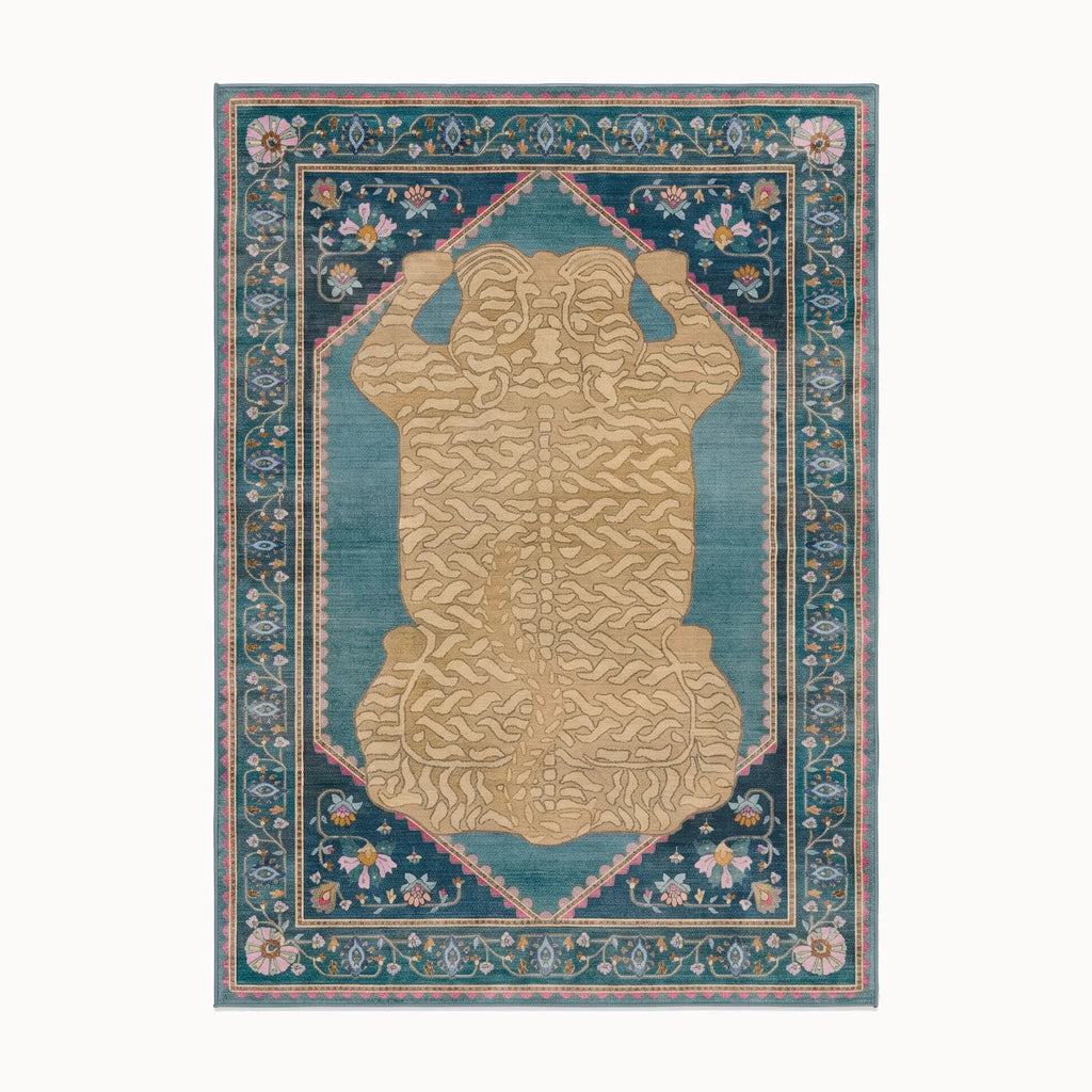 Tigris Blue Rug 8x10
