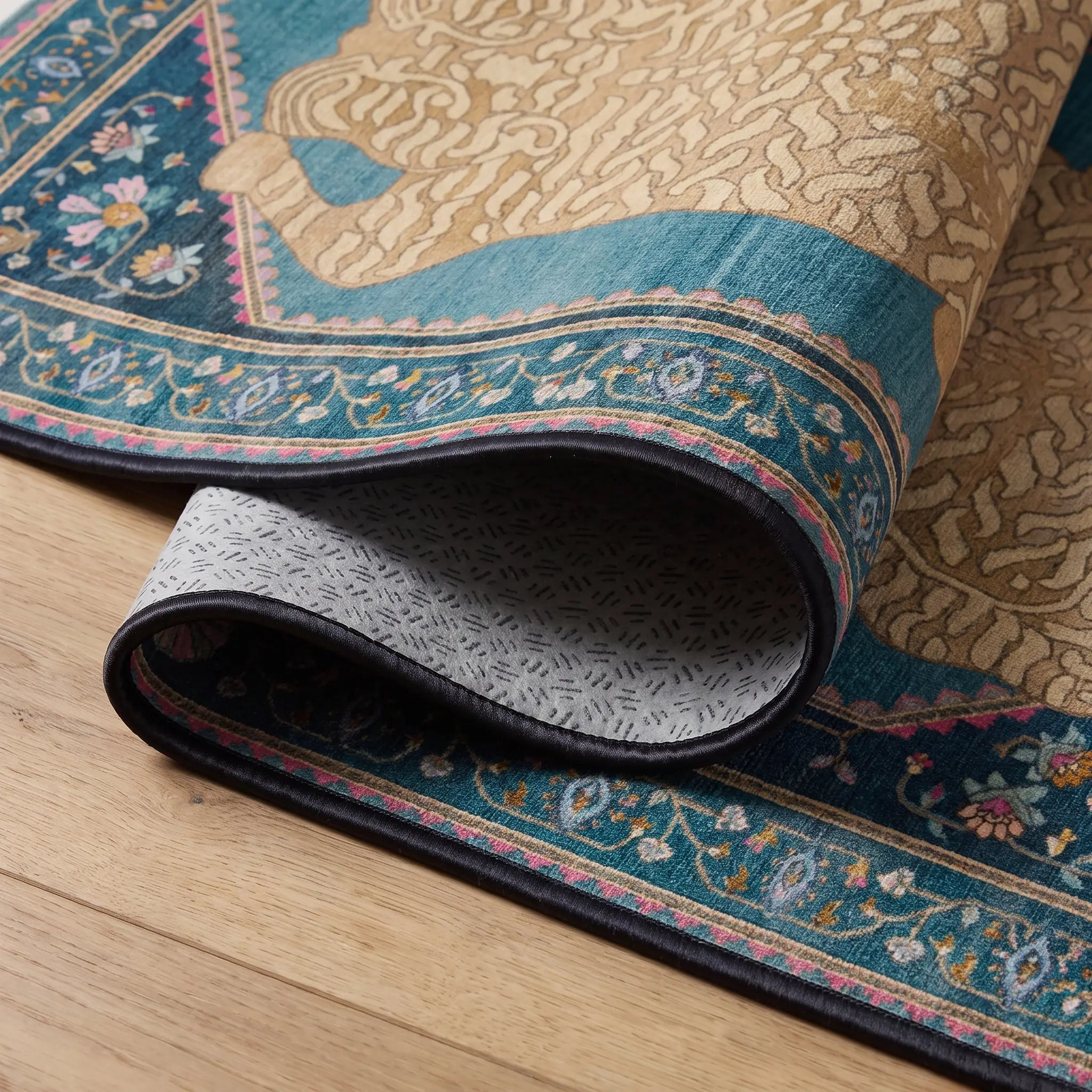 Tigris Blue Rug detail