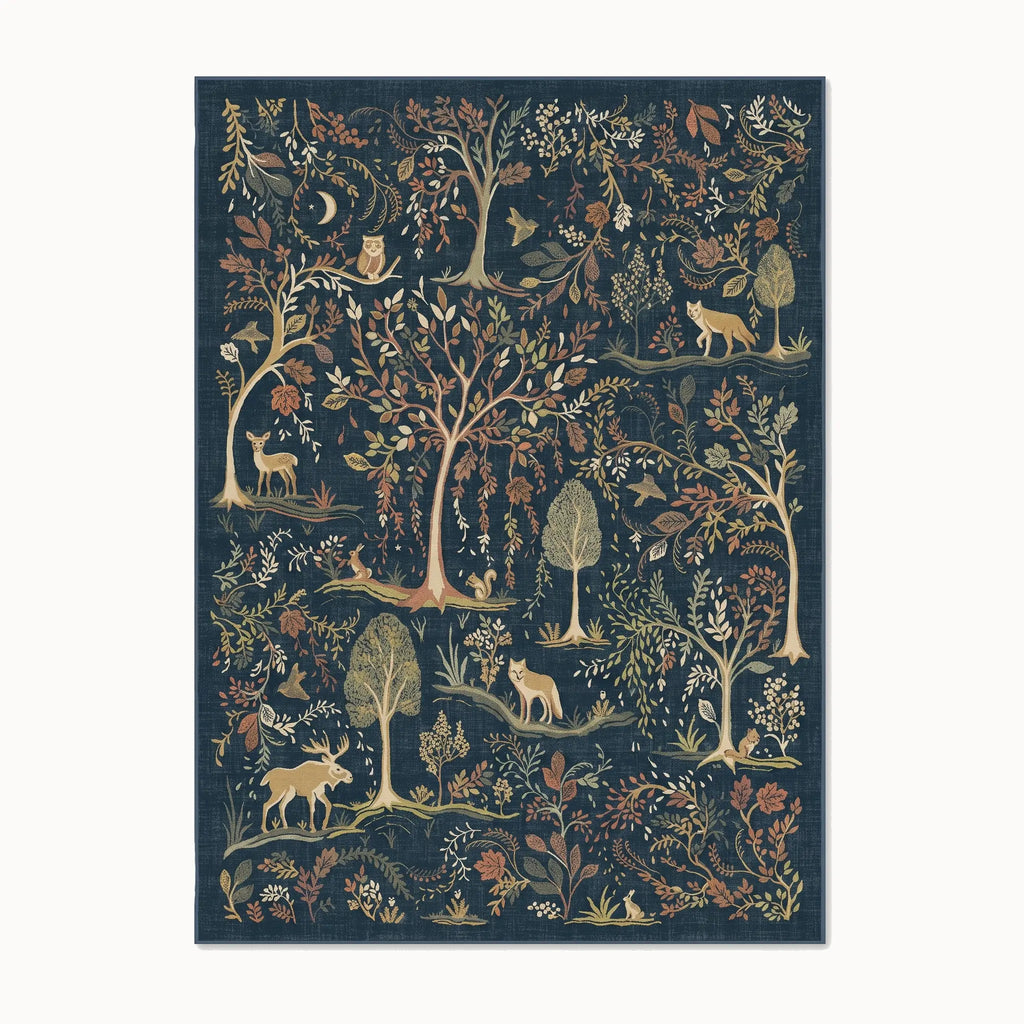 Wilder Blue Multicolor Rug 8x10