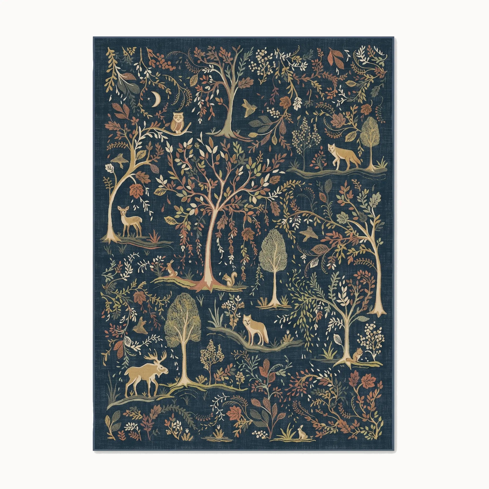 Wilder Blue Multicolor Rug 8x10
